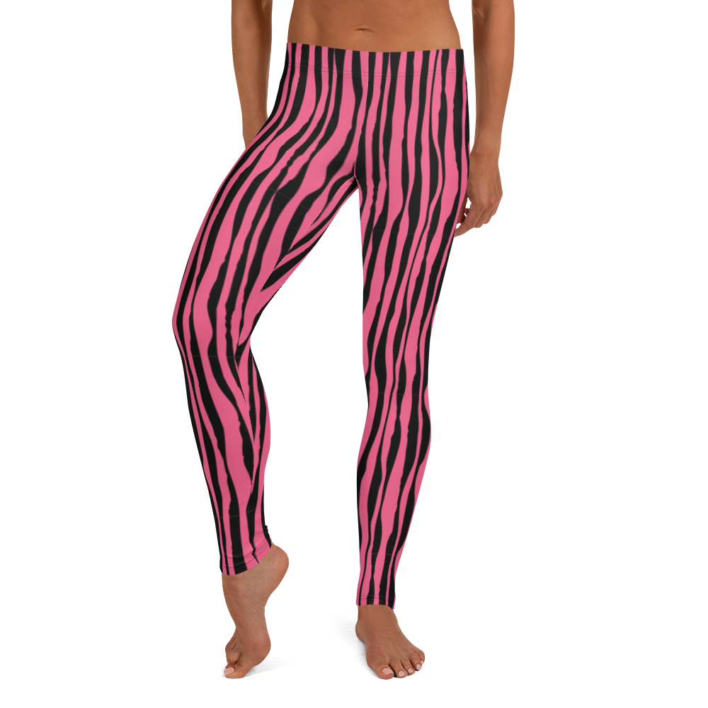 Pink Zebra Leggings