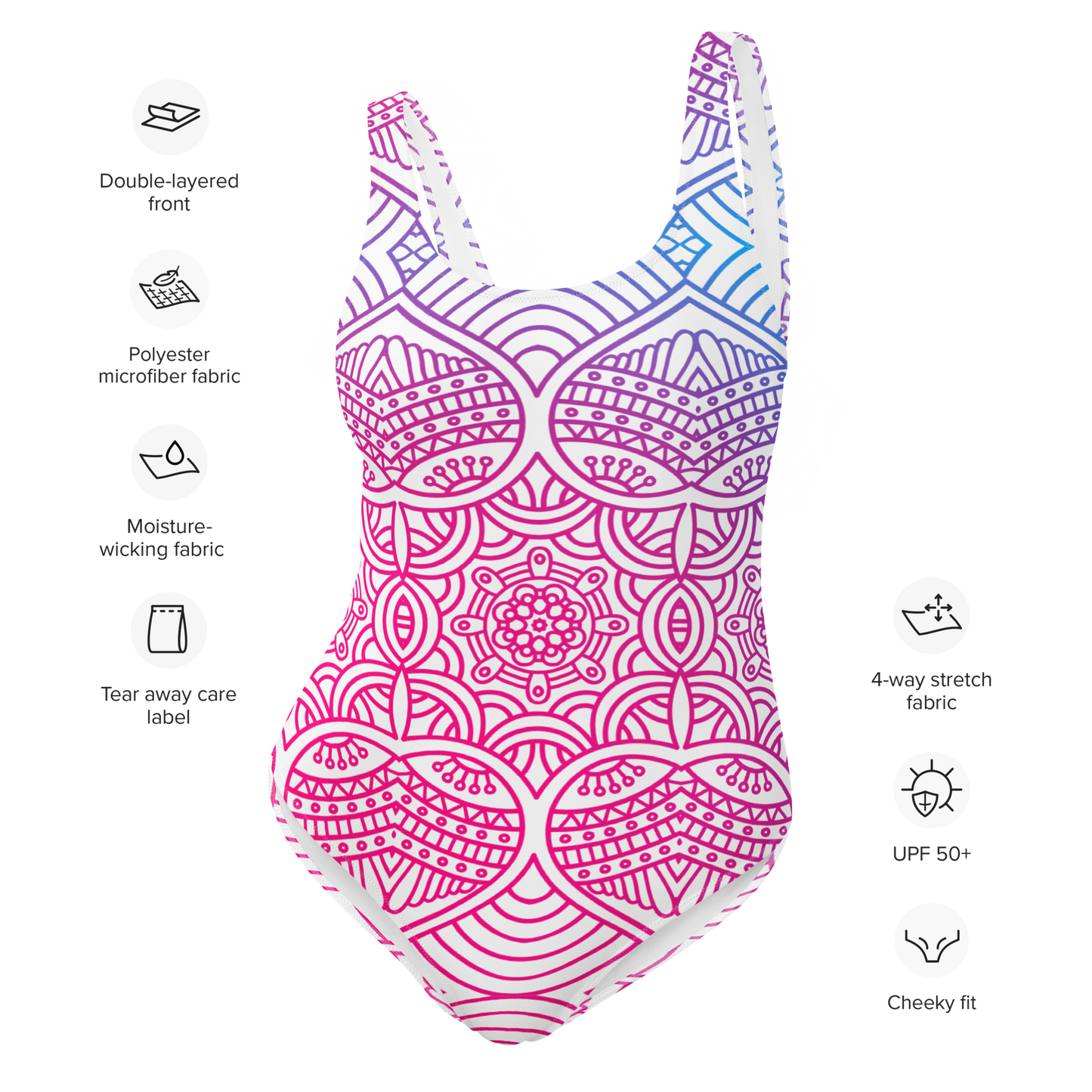 Colorful Mandala Swimsuit