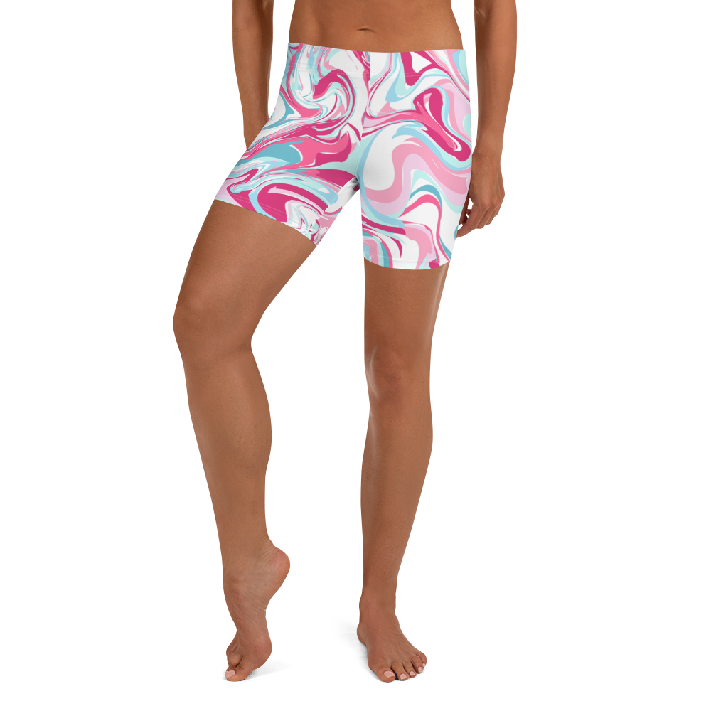 Marbled Candy Pink Shorts