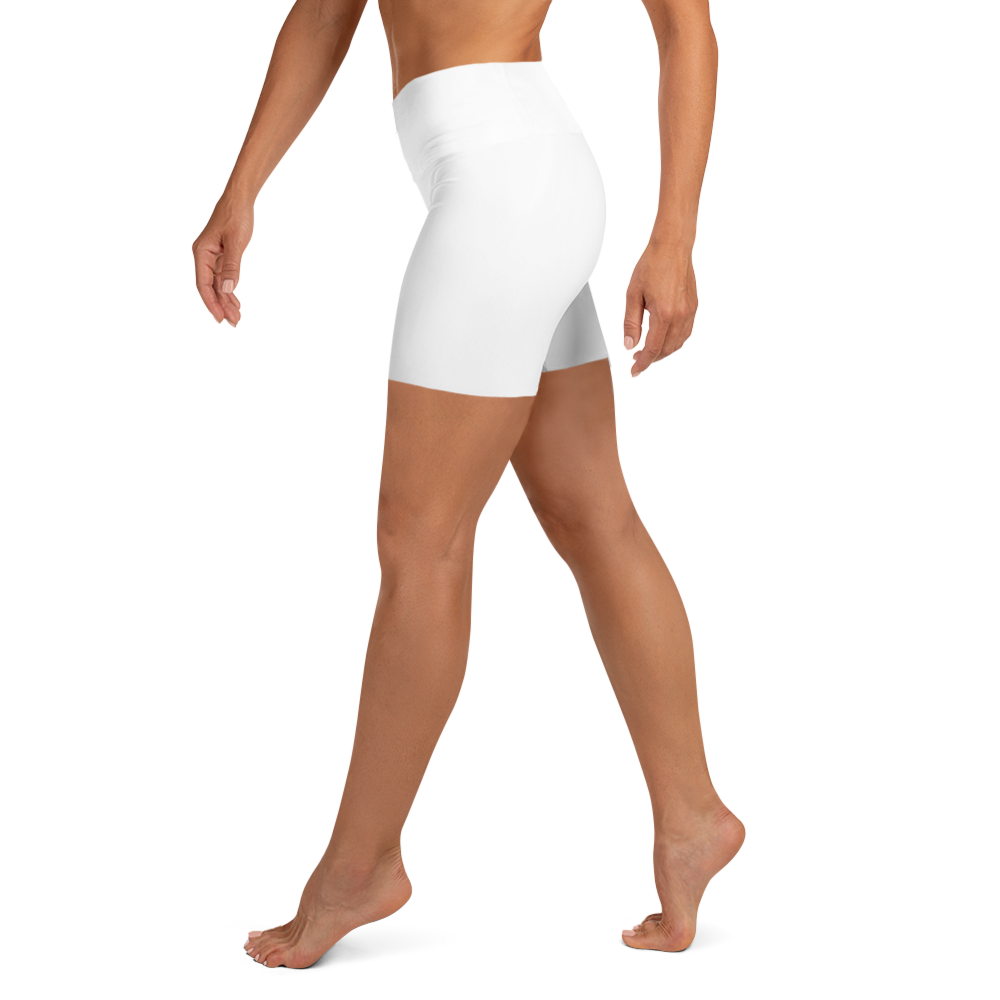 Snow White Yoga Shorts
